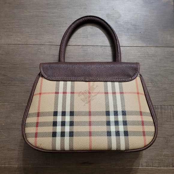 Authentic Vintage Burberry Mini Kelly - Picture 2 of 14